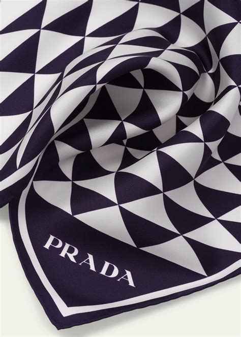 prada silk scarf price